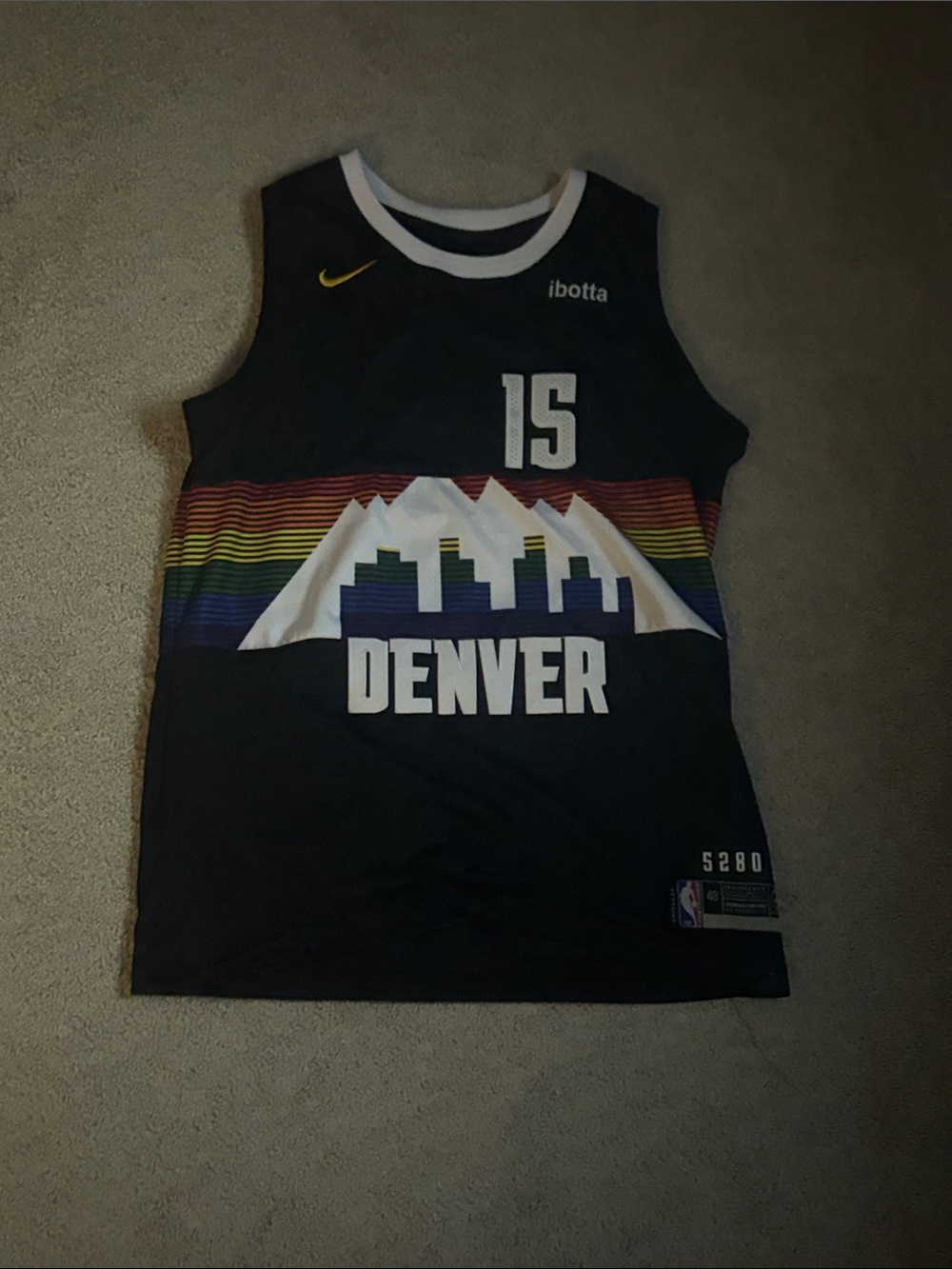 Nike Black Denver Nuggets Nikola Jokic City Edition